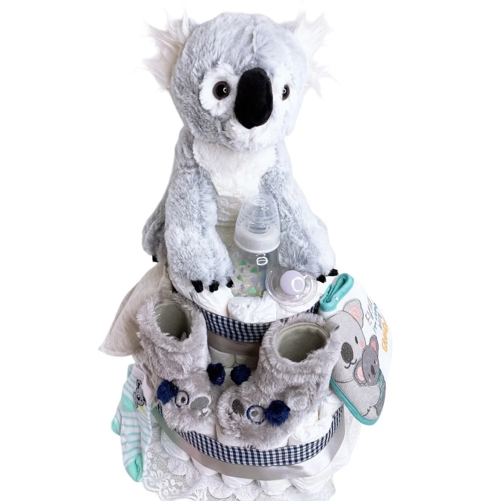 Koala Diaper Cake